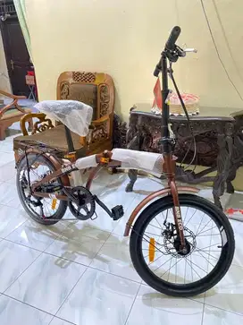 jual cepet Sepeda Lipat Baru (Hadiah dari kantor)