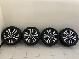 Velg OEM Alphard Transformer R18 5x114 Original Toyota Japan + Ban BS
