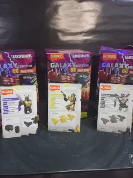 Robot Blokees Transformer Galaxy Version belum rakit