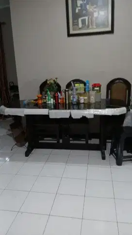 Meja makan 1 set