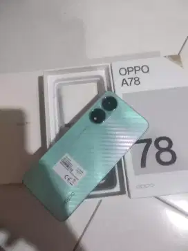 OPPO A78 ram 8/256 Nfc fullset ORI