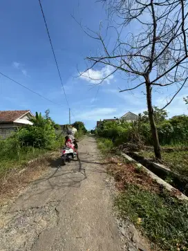 Tanah pekarangan loksi 28 Purwosari belakang pom bensin 29 metro utara