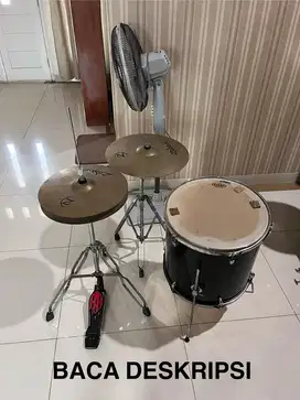 Hihat + Crash + Floor tom