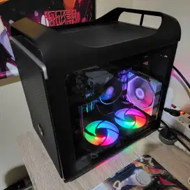 PC Gaming AMD Ryzen 4500 RAM 24GB Radeon RX 6600 SSD 480GB NVME 1TB