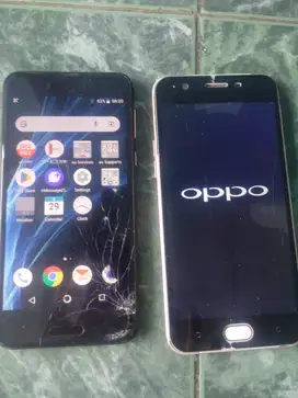 Jual hp Oppo a57 dan Sharp minusan