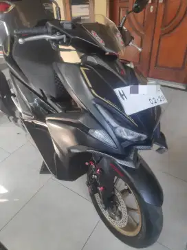 Dijual Aerox 155 ABS 2019 Hitam Doff