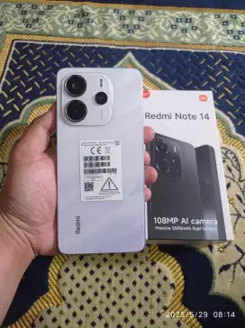 BISMILLAH REDMI NOTE 14 4G 8/128 FULSET MULUS