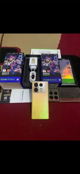 BISMILLAH INFINIX NOTE 40 PRO 8/256 FULSET MULUS