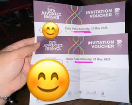 2 PCS TIKET JAVA JAZZ 2025