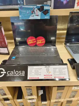 Laptop MSI Modern 14 C12M Core i3 Kredit DP Mulai 0 Proses Cepat
