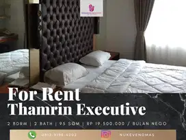 Sewa Apartemen Thamrin Executive Suite B 2BR Furnished Private Lift