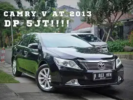 DP 5 JT !!! | Toyota Camry V 2.5 AT 2013 Hitam