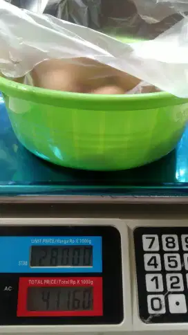 Timbangan digital dua display