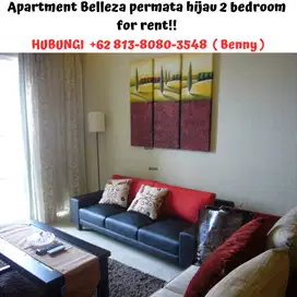 Apartment Belleza permata hijau 2 bedroom for rent
