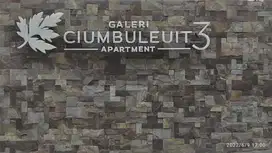 Bisa KPA, Murah Studio besar Galeri Ciumbuluit 3 Furnished