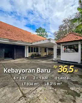 Kebayoran Baru rumah kantor bangunan tua lokasi strategis
