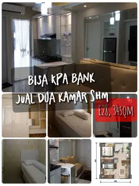 Jual 2BR furnished SHM tower Edelweiss apartment Bassura City