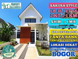 Rumah Islami Cilebut  Sakura Jepang KPR Developer Non Bank Tanpa Riba