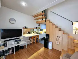 Rumah Fleekhauz BSD City Furnished Depan Taman Deket Aniva Junction