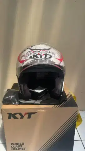 helm kyt kyoto 100% baru original size xl