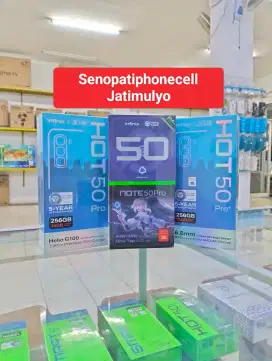 Infinix Hot 50 Pro Ram 8+8/256 GB garansi resmi promo!!