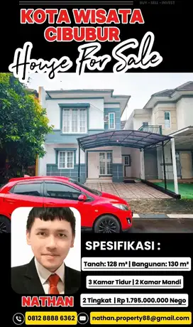 Rumah bagus & nyaman dekat dengan berbagai fasilitas di kota wisata