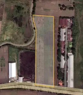 Tanah Strategis Bagus Area Pabrik dan Gudang Cirebon Jawa Barat