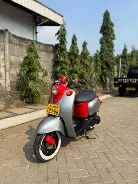 Jual Sanex 50cc matic 2stroke full restorasi hobby