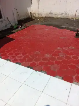 Ahlinya dalam pengerjaan paving
