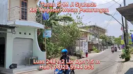 Tanah Murah SHM Jl Syuhada Pedurungan Semarang Timur