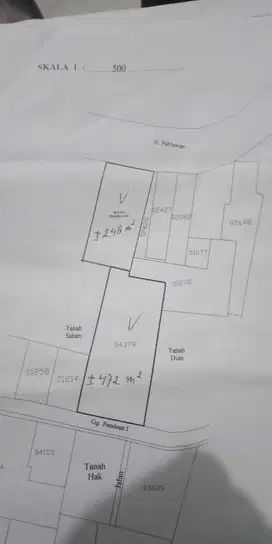 DIJUAL TANAH TENGAH KOTA PROBOLINGGO