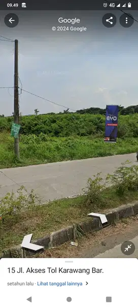 DIJUAL TANAH 4.500m DI KARAWANG BARAT