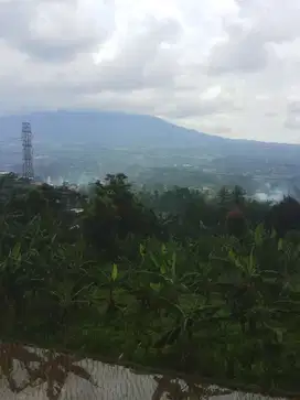 jual rumah siap huni view gunung salak