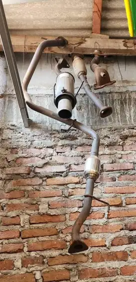 Knalpot Exhaust Brio merek Kansai full set