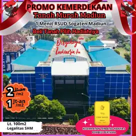 TANAH MURAH SAMPING KAMPUS POLTEK  MADIUN