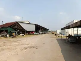 Sewa Tanah + Workshop + Kantor 8.500m² Cakung Cilincing