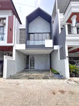 Rumah Baru Mewah Scandunavian Dalam Town House di Jagakarsa Jaksel