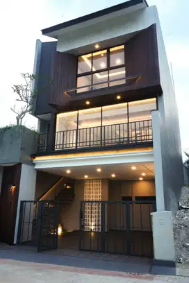 Di jual rumah baru desain modern area setra duta