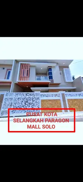 Jual Rumah Baru Mewah 2,5 Milyar di Solo Paragon Mall Type 210/120