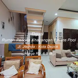 Dijual Rumah di Kawasan Elit Pesona Khayangan Juanda Depok Mewah.