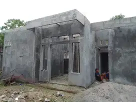 tanah dan rumah progres di dalam perumahan manyaran sesuai NJOP