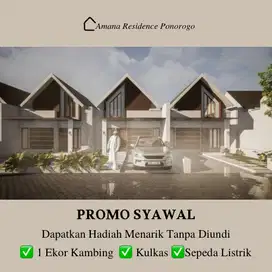 Rumah Modern Siap Bangun di Jetis, Ponorogo – Bonus 1 Ekor Kambing!