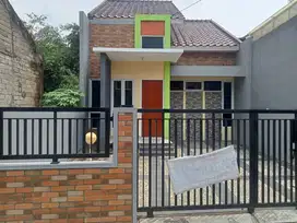 Rumah Cluster 1 lantai siap huni  !