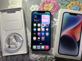 Iphone 14 128gb Blue Ex Digimap / Ex Ibox Garansi ON