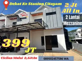 Ready Stock Rumah Murah Akses Mudah Ke Toll Dan Stasiun Depok