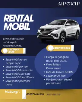 Rental mobil harian perjam /jam jam an