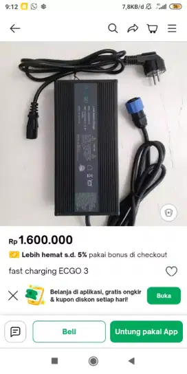 Fast Charging Motor Ecgo3