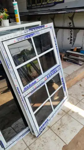 Jual berbagai macam kusen pintu jendela aluminium