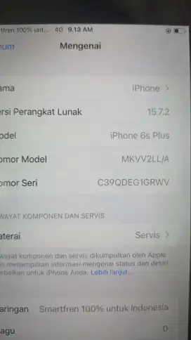 Jual hp iphone 6s plus