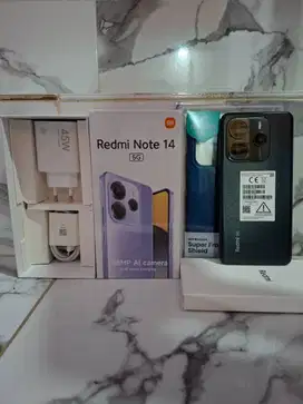 Redmi Note 14 5G 12/512gb Garansi Panjang BNOB No Minus